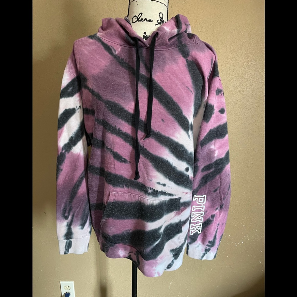 Pink hoodie
